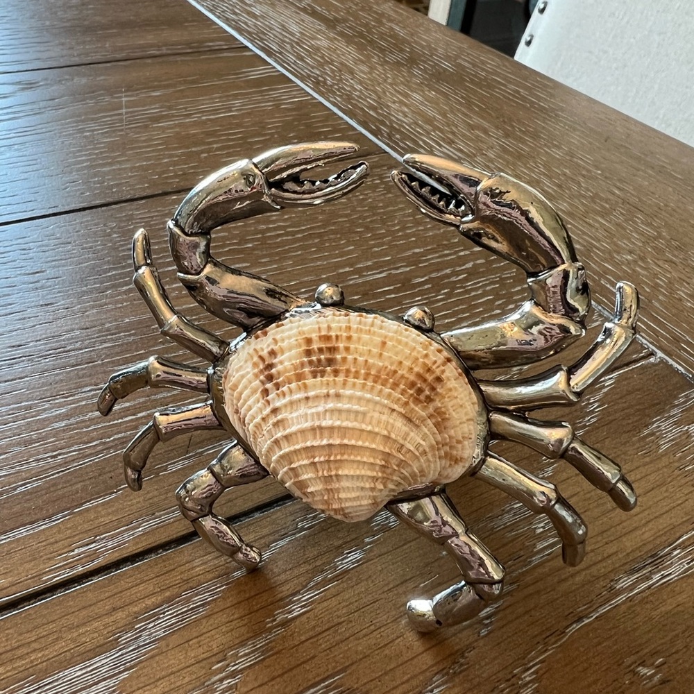 Crab wine bottle stopper